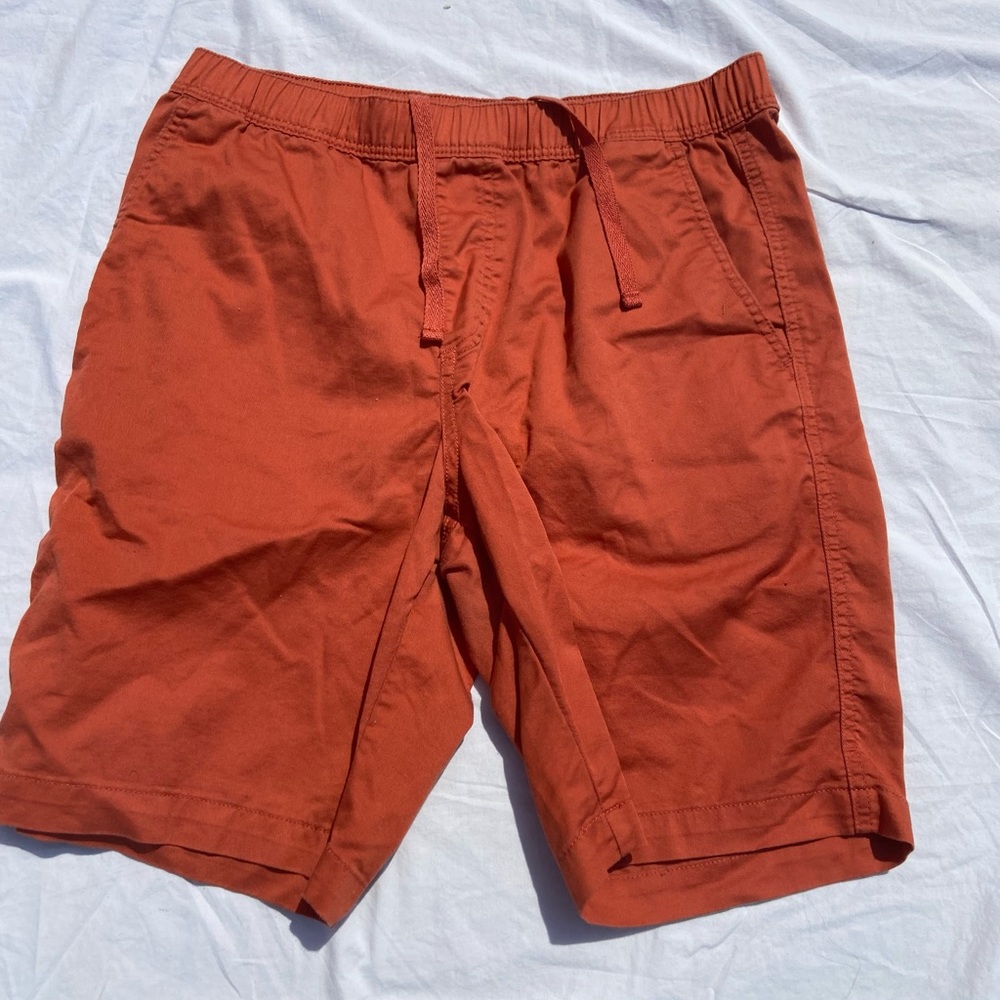 Orange/Reddish Shorts, Size M, Uniqlo FLEX, COMFY